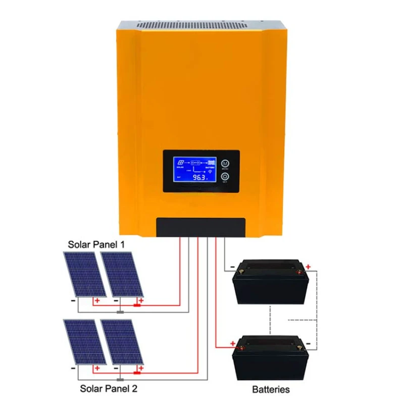 

Solar Charge Controller 100A 60A 50A LCD Display 96V 192V 216V 240V 380V Solar Controller 100 Amp Price