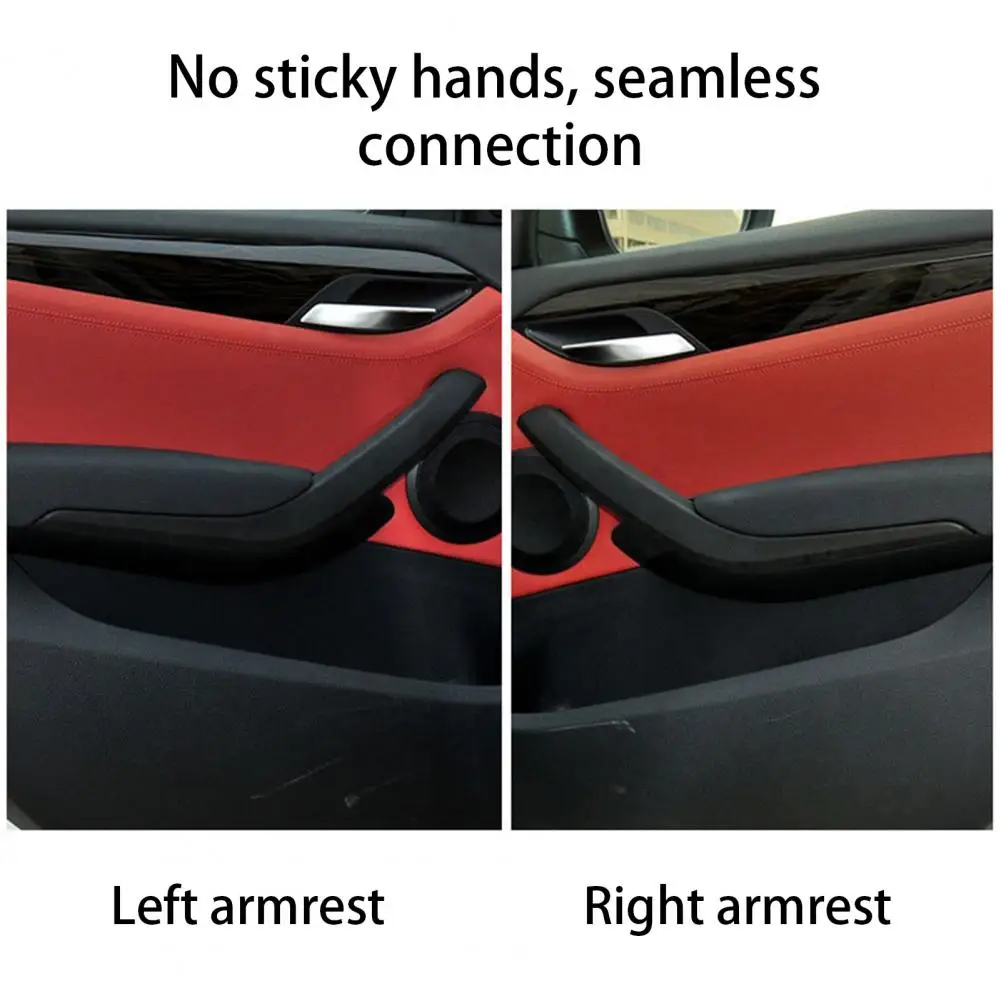 

4Pcs Door Pull Handle Practical Comfortable Grip No Cutting Anti Rust Left Right Door Handle Pull Handle Car Door Handle