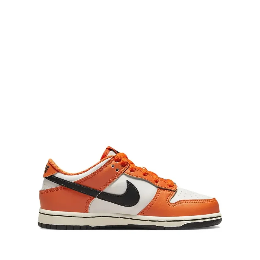 Short de bain Nike Dunk Casual antidérapant et интелistant à l'usure pour enfants Orange blanc Petits Wilhelm