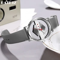transparent watch for men hollow concept man wristwatch 30m waterproof simple minimalist male reloj hombre relogio masculino