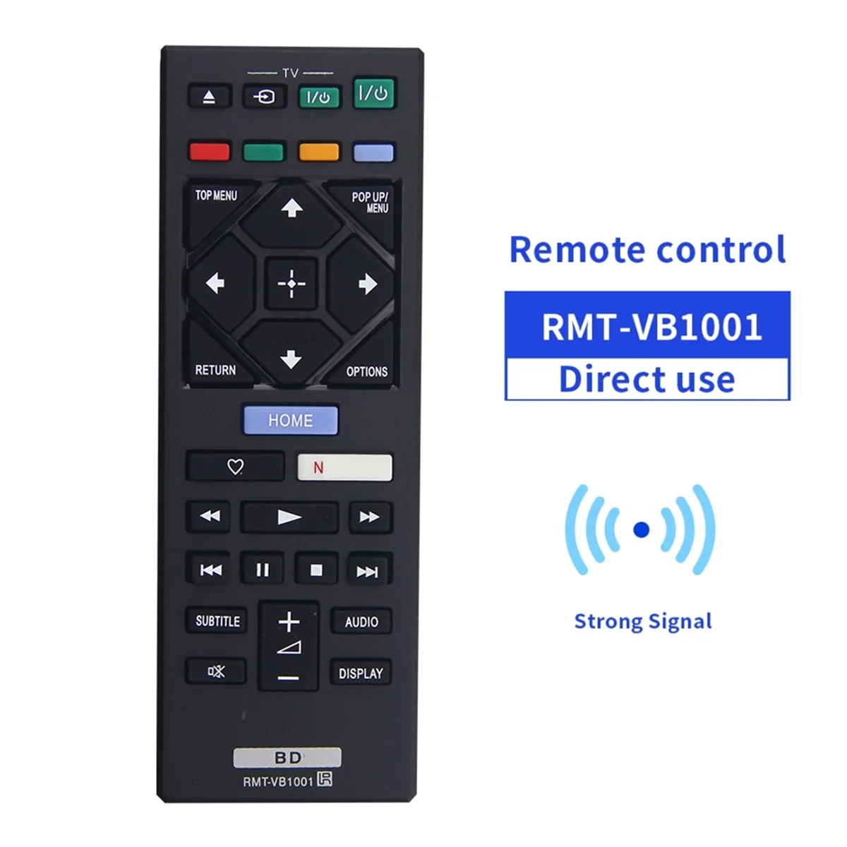 RMT-VB1001 Пульт дистанционного управления для Sony Blu-Ray Disc DVD BD Player BDP-S1500 BDP-S4500 BDP-S5500