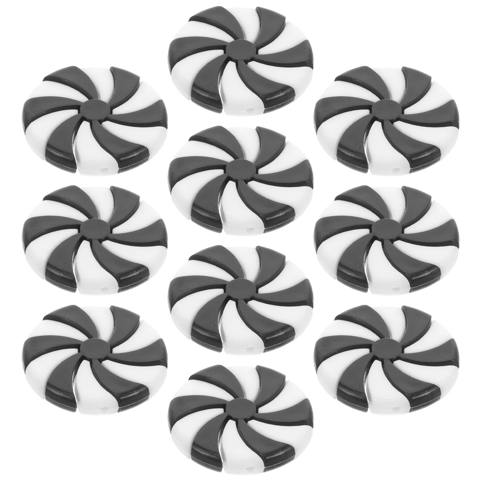 10 шт. набор конфетных тростей рождественские украшения с ветряной мельницей