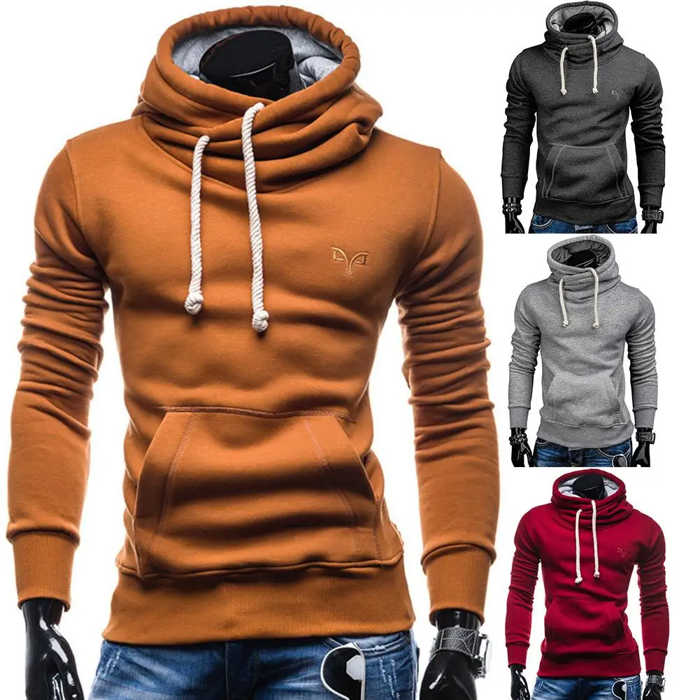 

Модный мужской осенне-зимний однотонный рисунок с вышивкой