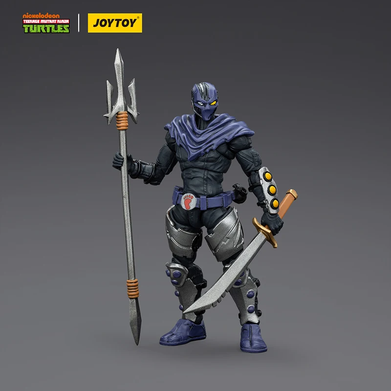 Фото JOYTOY 1/18 Фигурка TMNT Черепашки Ниндзя Шредер Foot Clan A Foot Clan B Аниме фигурки Игрушки №4