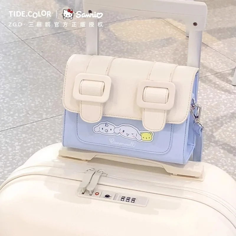 ZGOZgo натуральная сумка женская Baby Cinnamoroll через плечо маленькая квадратная модная