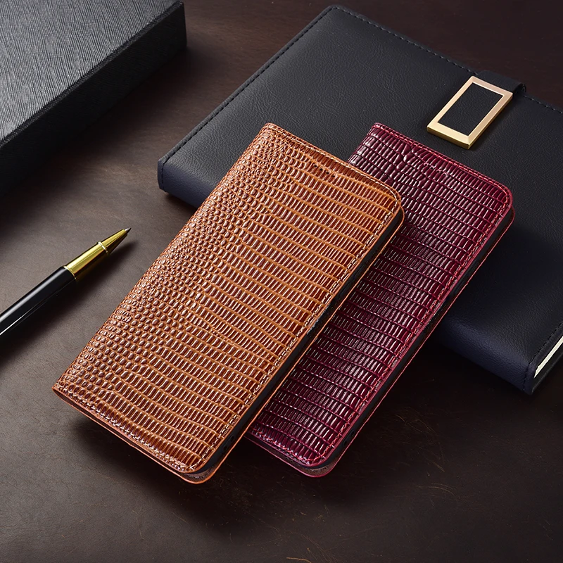 Кожаный чехол-бумажник для телефона Asus Zenfone 11 10 9 8 7 6 5 5z Pro Ultra Flip из воловьей кожи с