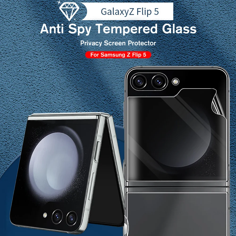 6в1 стекло камеры мягкая гидрогелевая пленка Galaxy Z защитная с откидной крышкой для