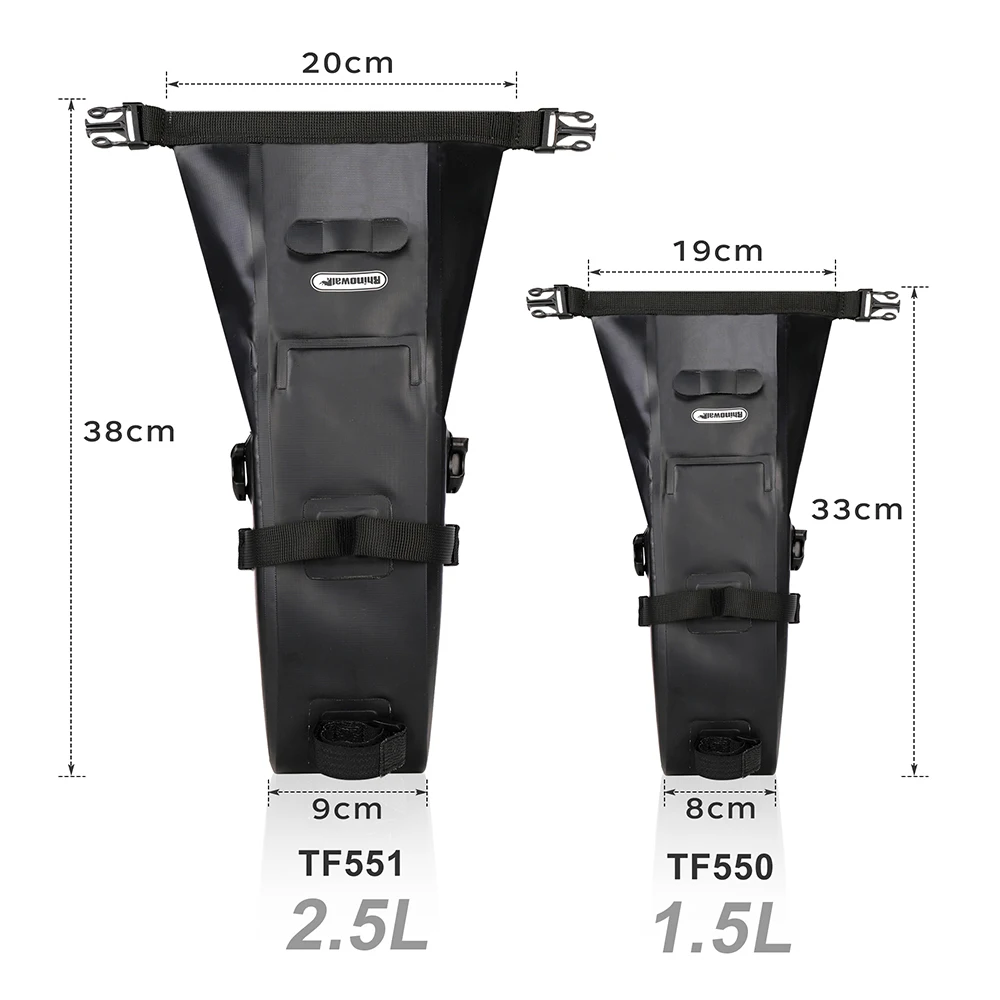 Велосипедная сумка-Седло Rhinowalk полностью водонепроницаемая сумка на