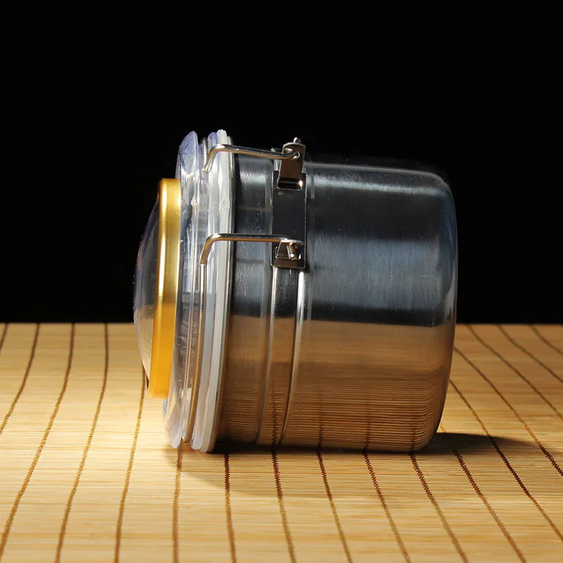 Увлажняющее средство для хранения сигарет/сигар с гигрометром банка из