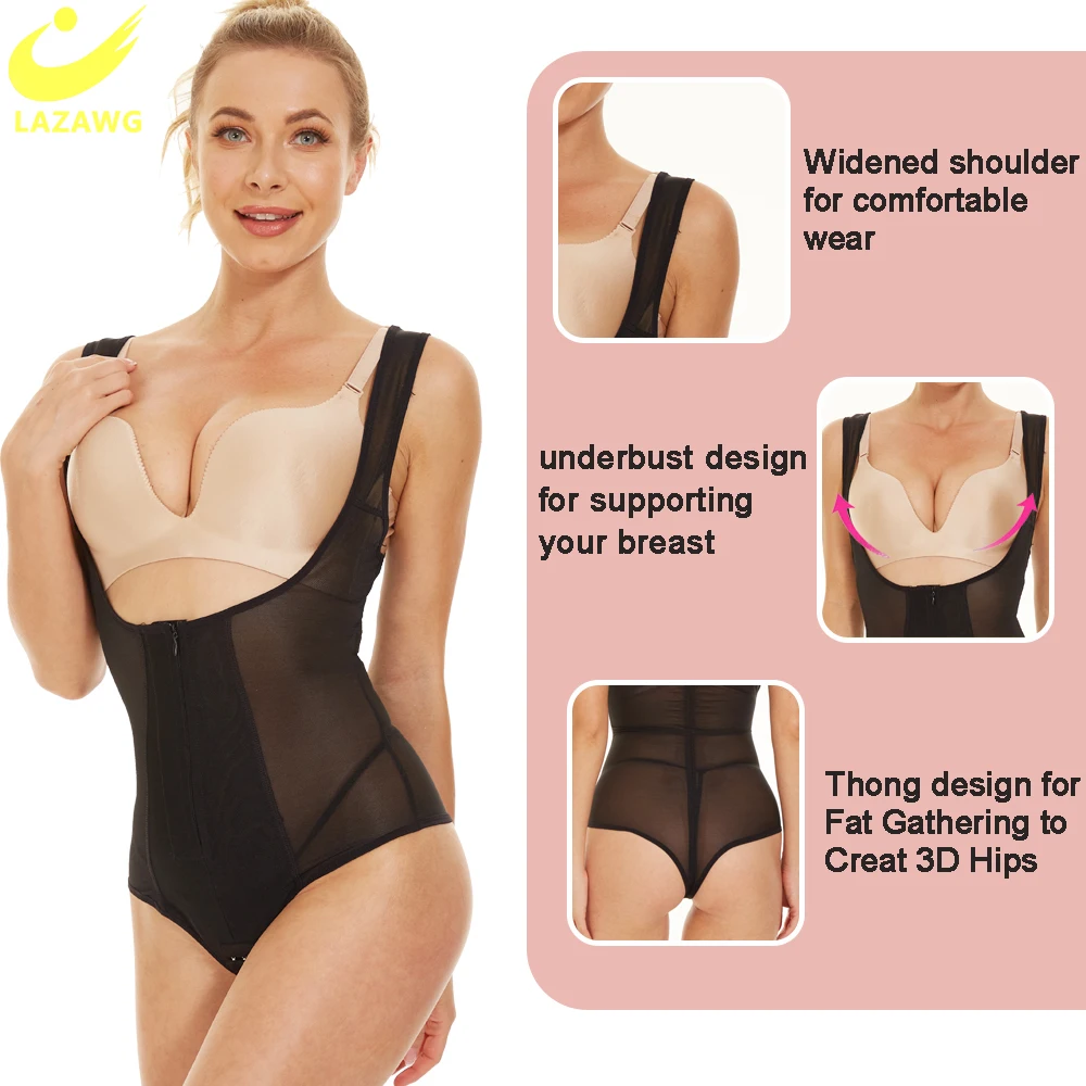 LAZAWG Women High Waist Body Shapewear Short Tummy Control Panties Women  Butt Lifter Shaper Panties Slimming Underwear Slim