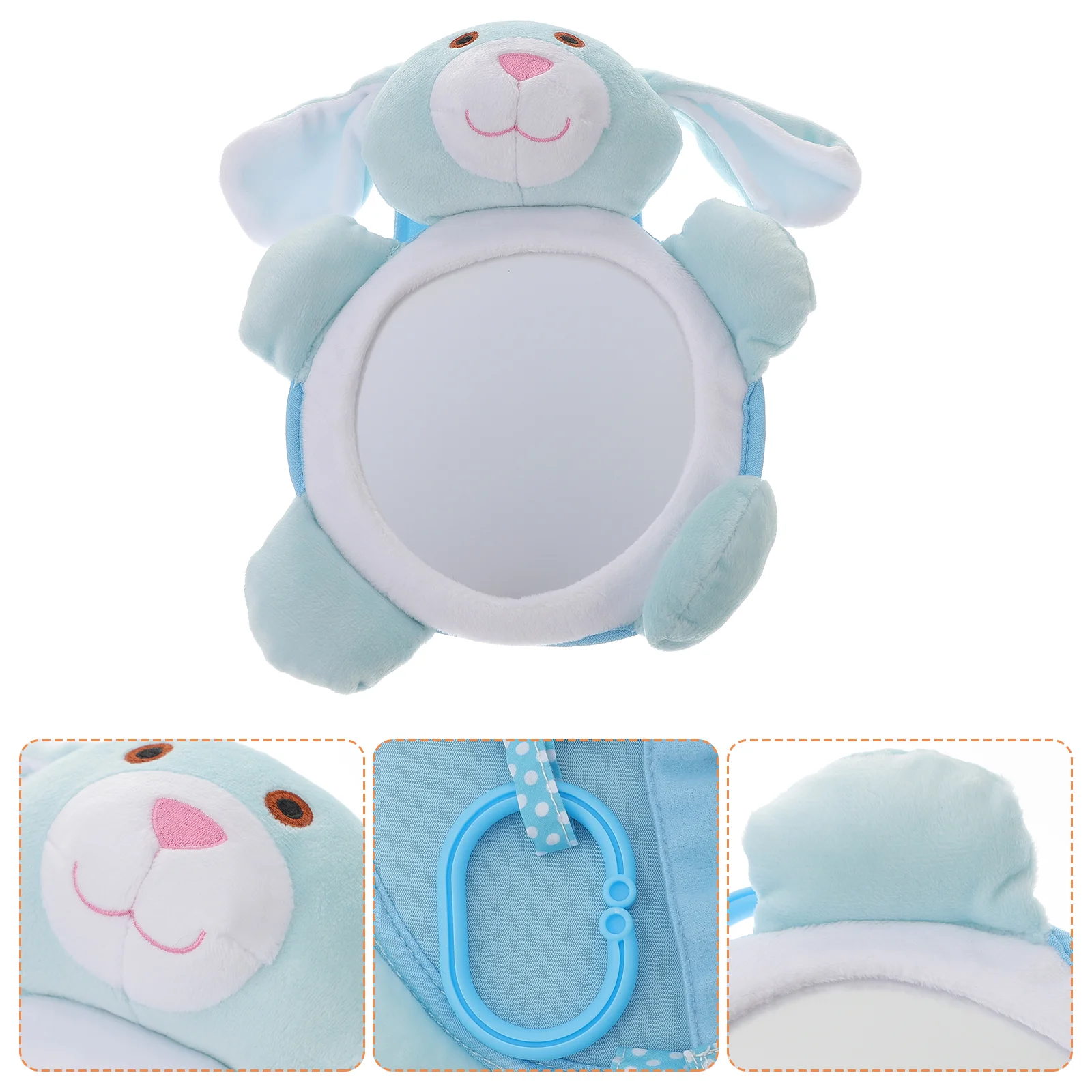 

Plastic Baby Backseat Safety Mirror Easy to Observe Baby's Every Move Mirror