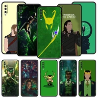 cartoon avengers loki phone case for samsung galaxy a50 a70 a10 a20 a30 a40 a20s a20e a02s a12 a22 a72 a52 a32 5g cover shell