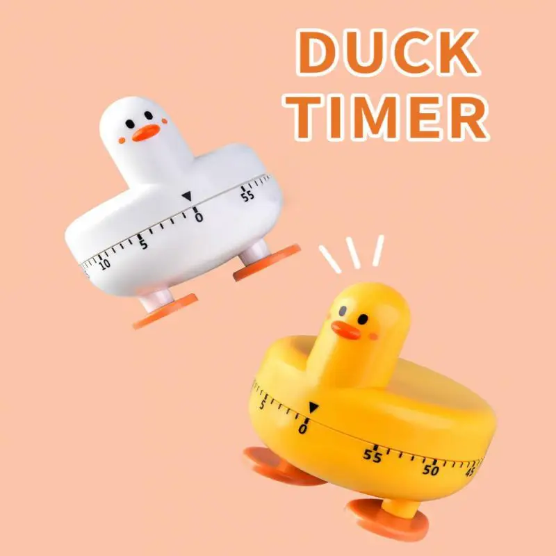 Высококачественный Настольный обучающий таймер с милым утенком мультяшный