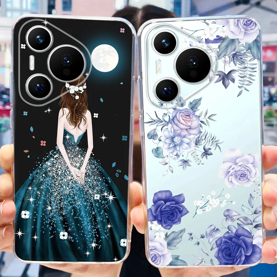 Чехол для Huawei Pura 70 Pro задняя крышка новый модный чехол с рисунком мягкий тонкий