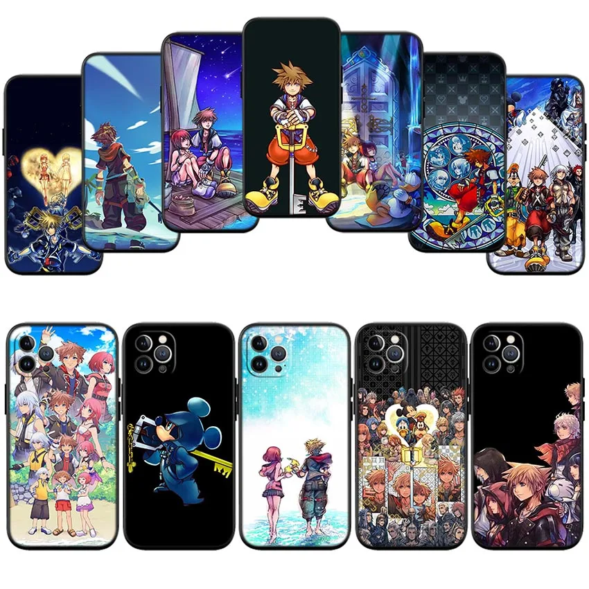 Чехол Kingdom Hearts для телефона Samsung Galaxy Note 8 9 10 20 Ultra Lite Plus A03 A11 M21 J5 J6 J7 J8 Prime Core Pro Quantum 2