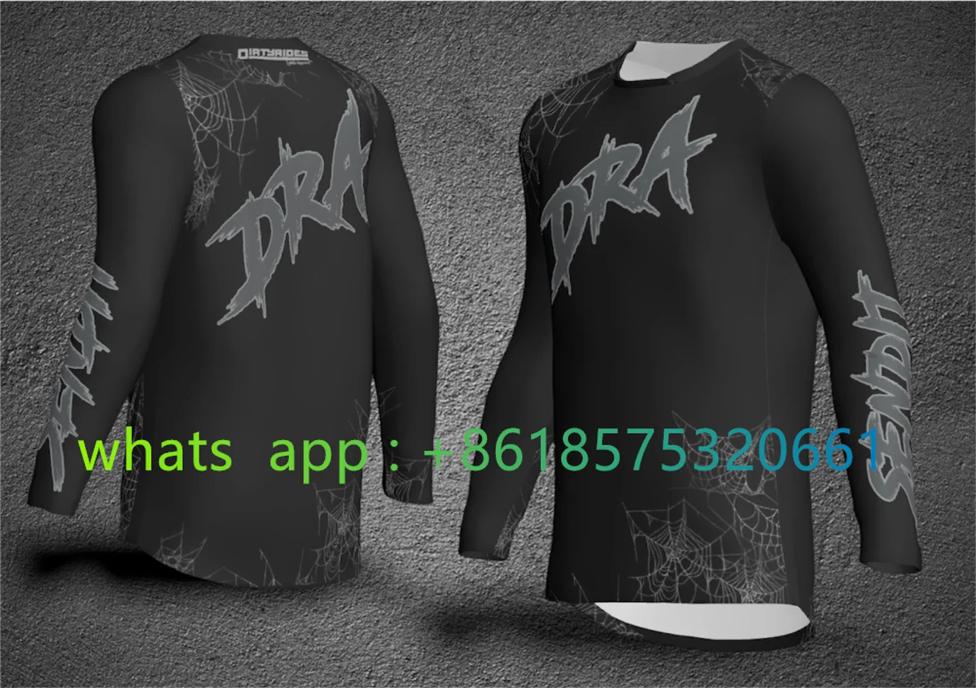 Футболка Dirtyrides Мужская для горного велосипеда одежда езды на горном велосипеде и