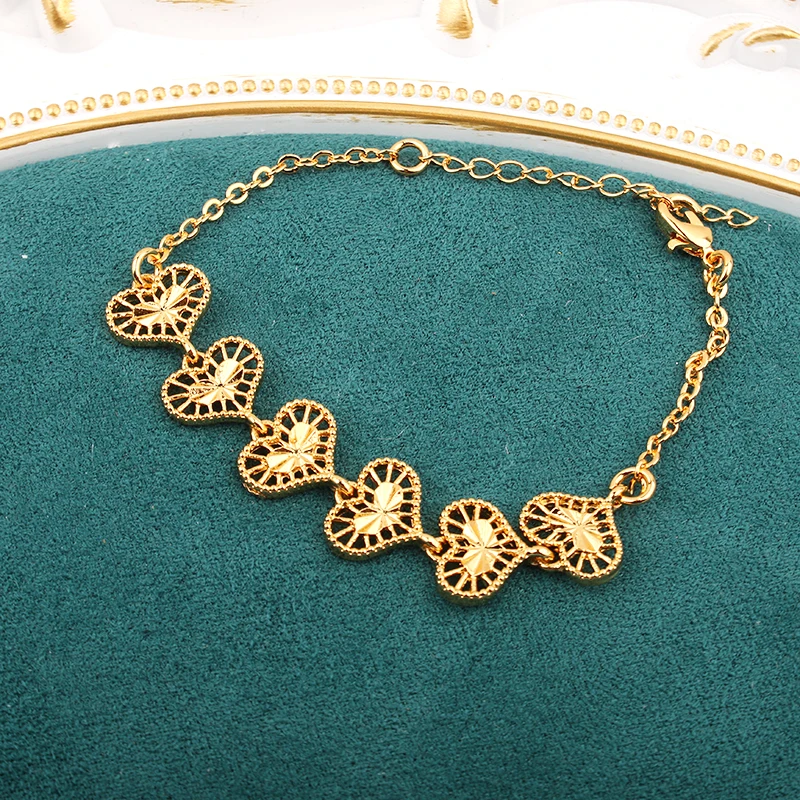 Женский браслет в форме сердца свадебная бижутерия подарок невесте браслеты для