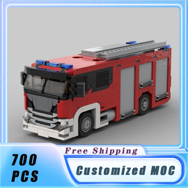 Городской автомобиль MOC P360 CP28L модель фотоэлемента дисплей для сборки детские