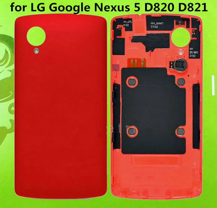 

FOR LG Google Nexus 5 D820 D821 Back COVER Battery Door Cover Back Housing + NFC