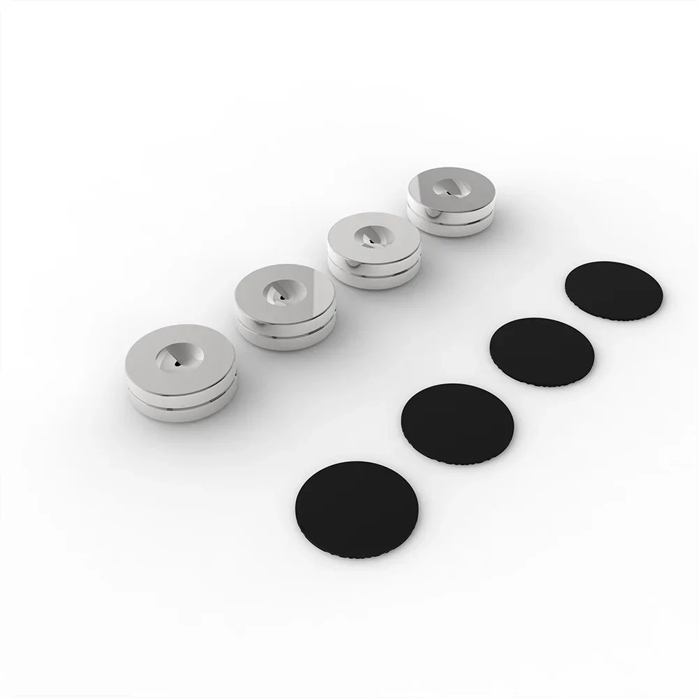 4 шт. противоударные подушечки из нержавеющей стали изолирующая подставка для