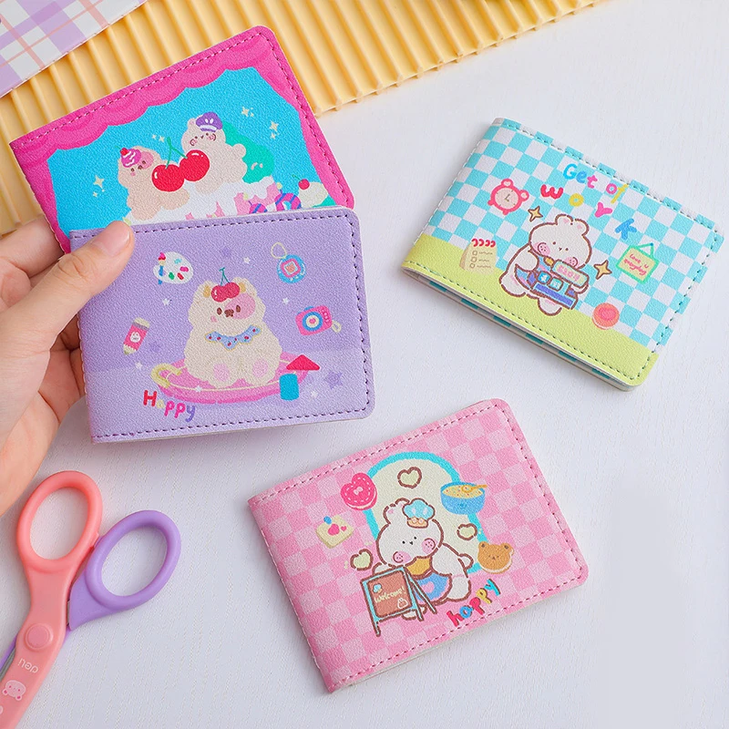 

Держатель Kawaii Bear Rabbit для водительского удостоверения, Ультратонкий чехол для автомобильных водительских документов, кошелек