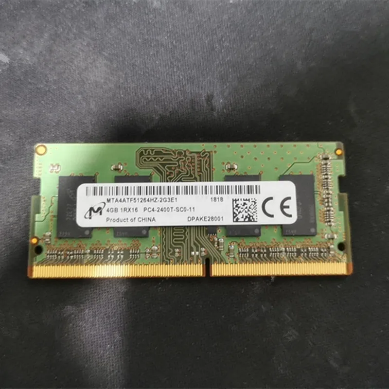 Оперативная память Micron ddr4 4gb 2400 оперативная 4GB 1Rx16 PC4-2400T DDR4 для ноутбука полная