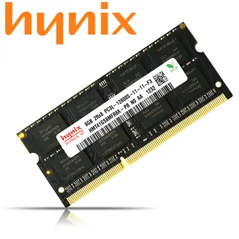 Набор микросхем Hynix SODIMM 2 ГБ 4 ГБ 8 ГБ PC2 PC3 PC3L DDR2 DDR3 10600S 12800 667 800 1066 1333 МГц, ОЗУ для ноутбука, память для ноутбука