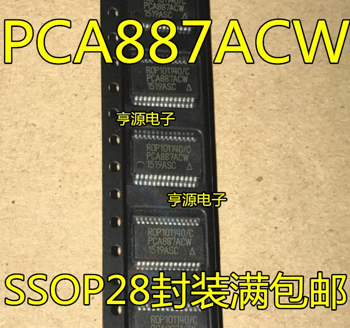 

10 шт. Оригинальный Новый PCA887 PCA887ACW ROP101140/C SSOP28 PCA9685PW TSSOP28