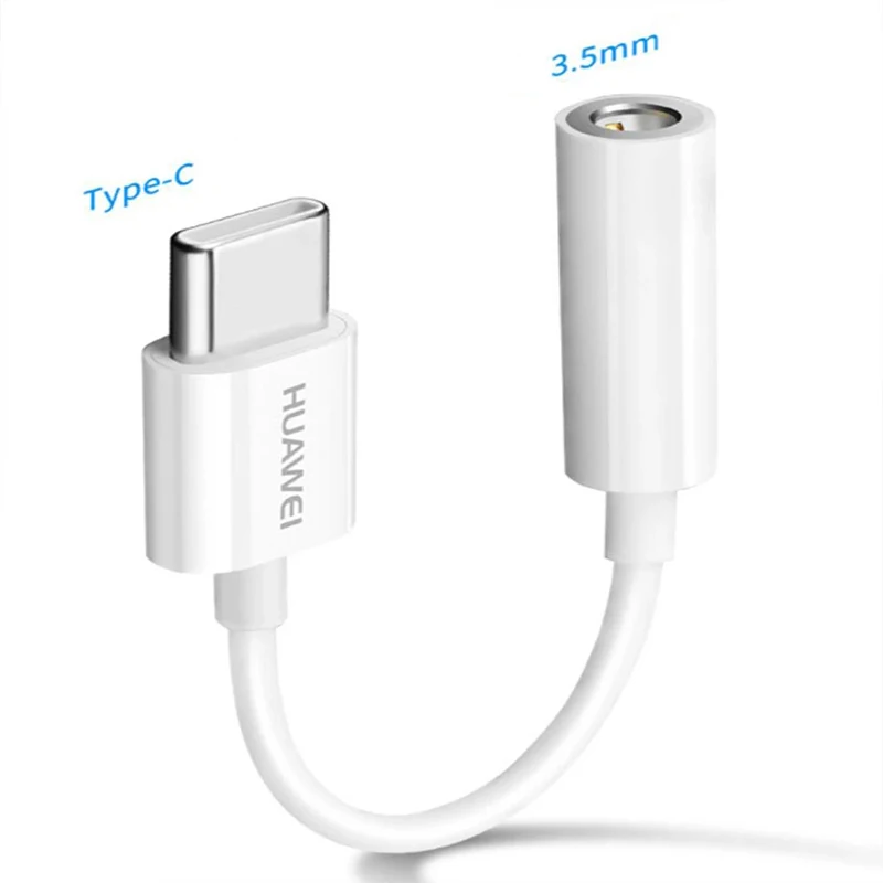 Оригинальный Huawei USB Type C 3 5 мм разъем для наушников Aux аудио кабель адаптер P30 Pro P20