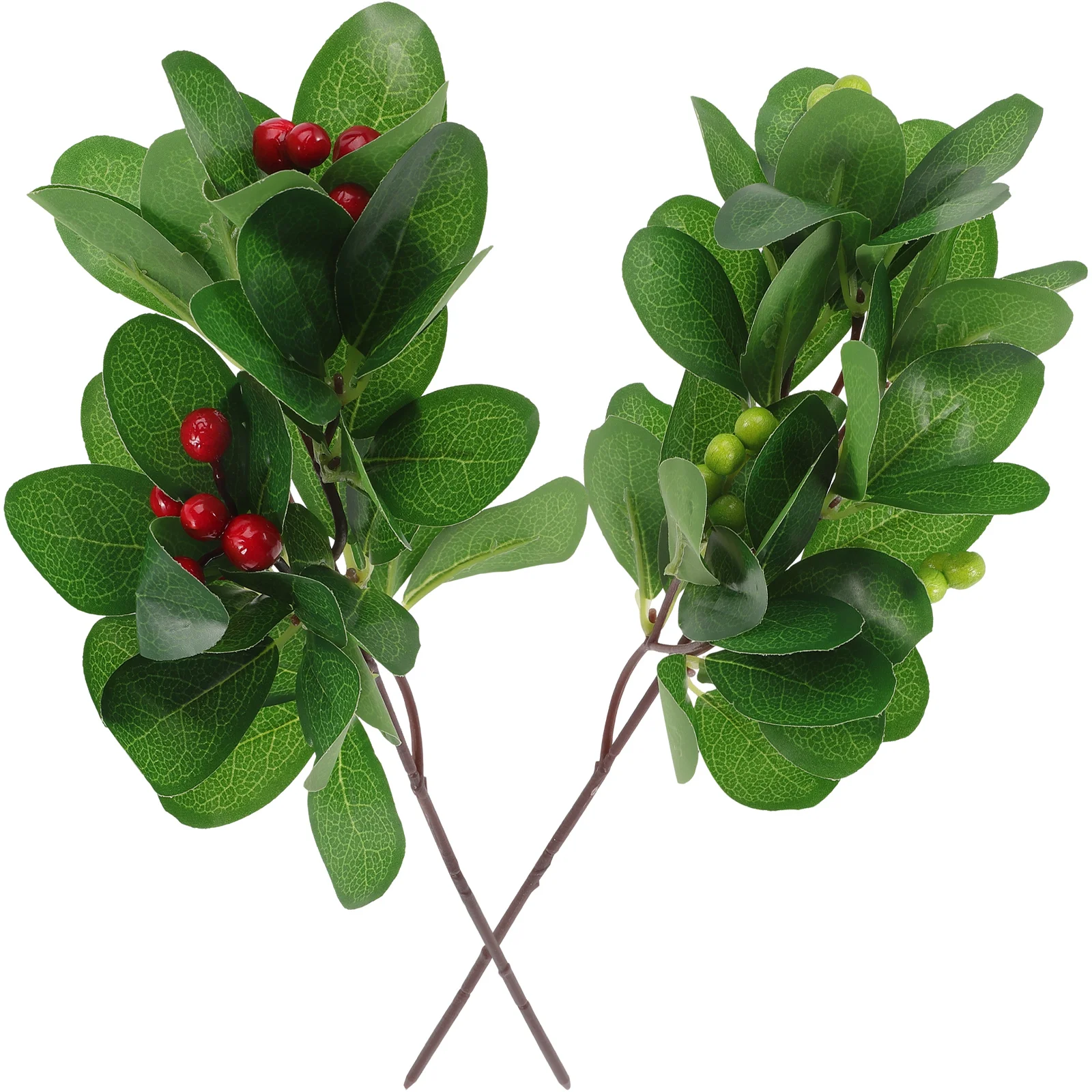 

Berry Stem Artificial Branch Christmas Picks Leaves Fake Xmas Red Peanut Stemsreeds Diffuser Tree Pick Leafgreenerycenterpiece