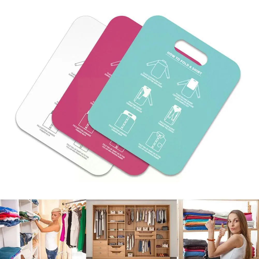

Lazy Folding DressBook Board For Creasing Lazy Fast Folding Clothes Board Closet Storage Organizer Wardrobe Storage Accesso J6A9