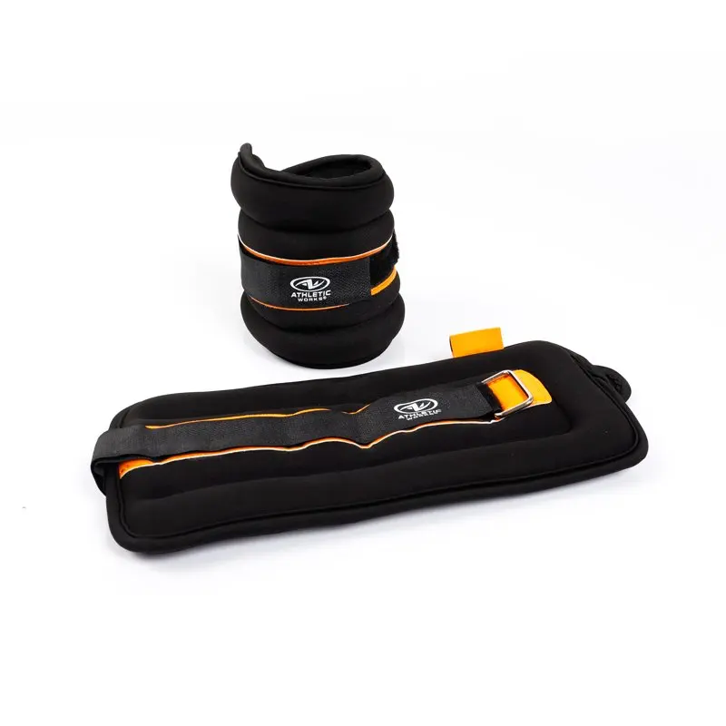 

5lb Pair Ankle & Wrist Weights, Adjustable Strap