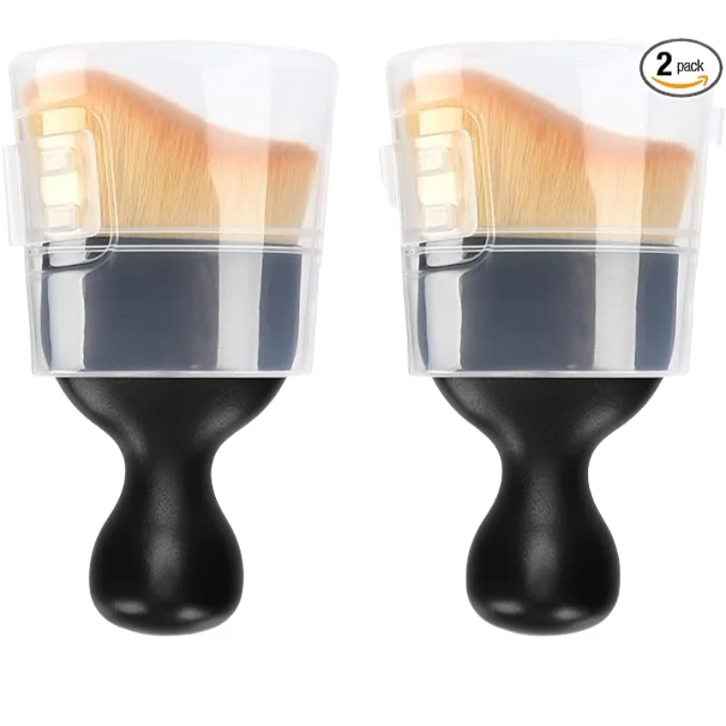 

2 Шт., Щетка Для Чистки Салона Автомобиля, Мягкая Щетина, Удаление Пыли, Автомобильный Очиститель Вентиляционных Отверстий