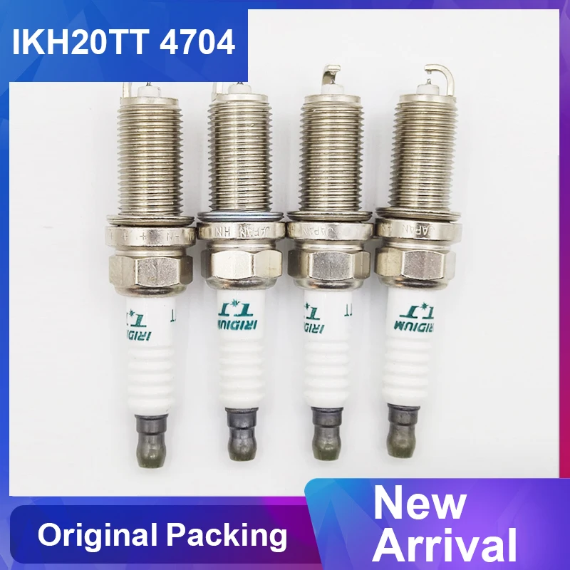 

4 шт. IKH20TT 4704 новая двойная иридиевая свеча зажигания для TOYOTA LEXUS HONDA VOLVO SUBARU BENZ NISSAN IKH20TT-4704