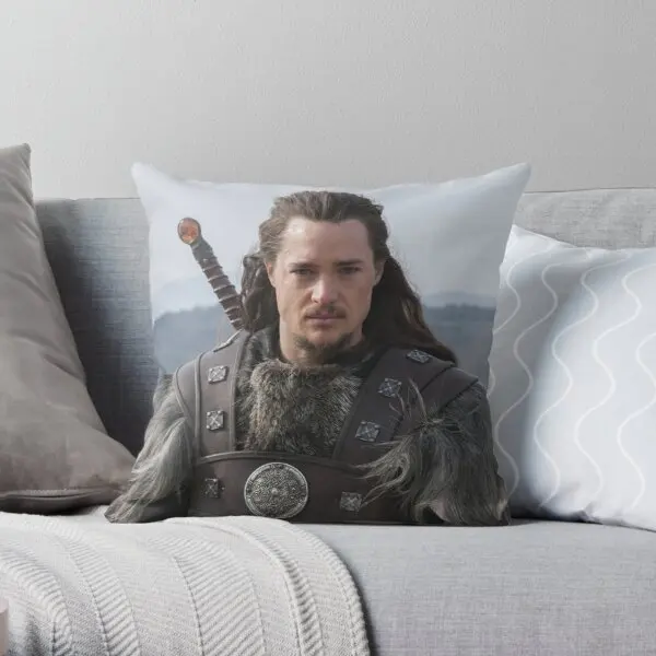 

Uhtred Of The Last Kingdom Printing Throw Pillow Cover Comfort Bed Home Square Case Waist Bedroom Soft Pillows not include