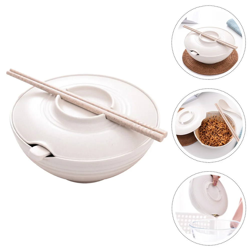 

Ceramic Soup Bowl Big Bowl Lid Kitchen Bowl Ramen Noodle Bowl Sushi Rice Bowl Instant Noodle Bowl Hand-Pulled Noodle Pho Bowls