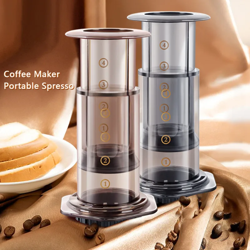 O Coffee Maker Machine Portable Cafe French Press Cafecoffee