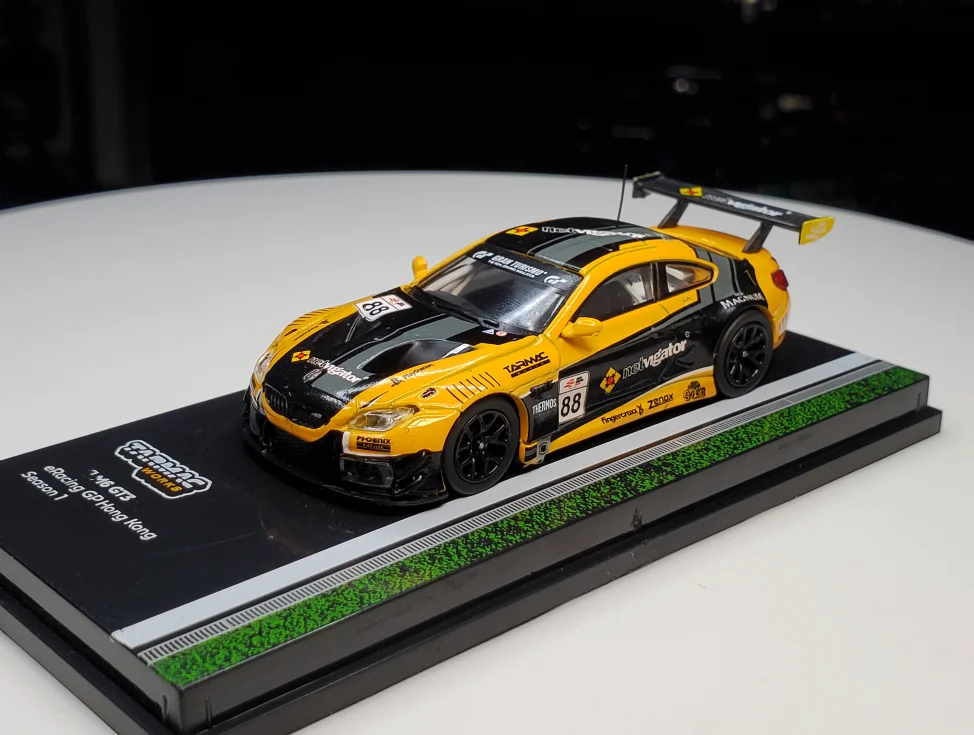 

TARMAC WORKS: HOBBY 64 M6 GT3 ERACING GP Гонконгский Сезон 1 Свободная модель 1:64 литые модели автомобилей Ограниченная Коллекция