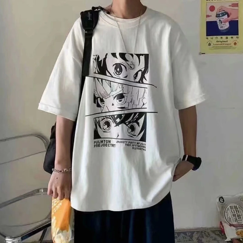 

Animation New Year Gift for Men Casual T Shirt Super Large Tuxedo Trend Alt Clothes Fornite Blue T-shirts With Short Sleeves