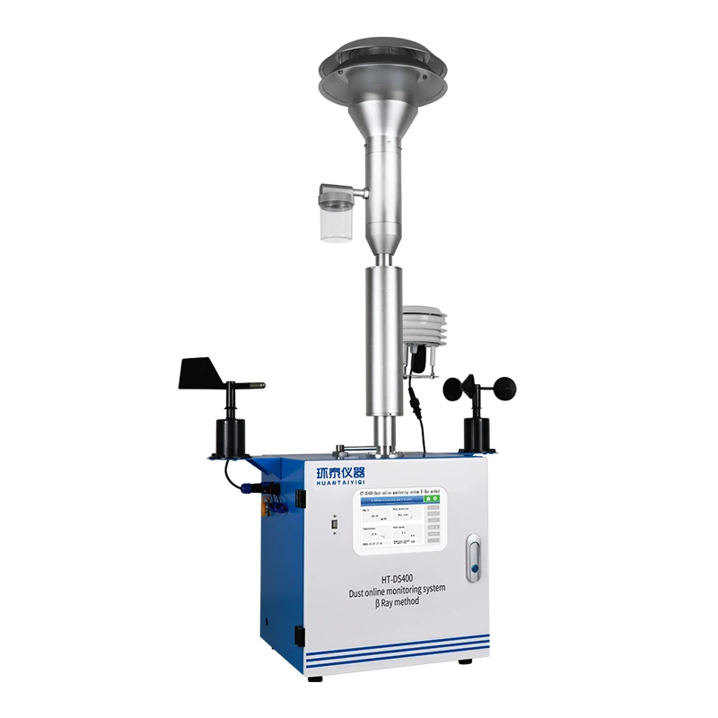 Онлайн-монитор для мониторинга городских условий бета-луч пыли частиц Pm2.5 Pm10 Tsp