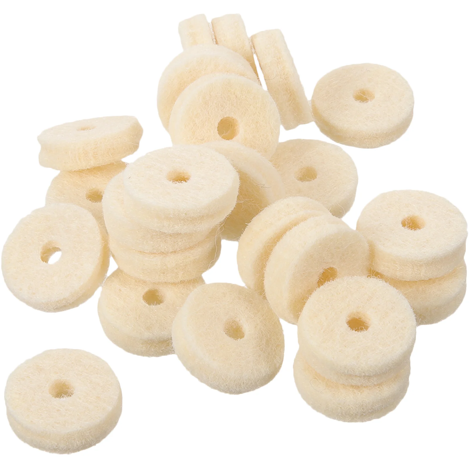 

100 Pcs Gasket Oil Plug Washer Felt Parts Washing Machine Kit Washers Seal Wool