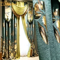 american style curtains villa extravagance luxury european style luxury living room floor to ceiling window blackout curtain