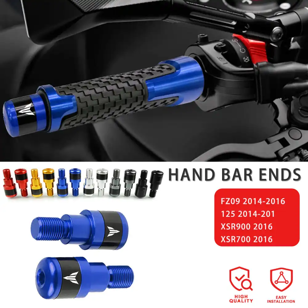 

2021 NEW Motorcycles Handlebar Grips Plug Slider Handle Bar Ends Fit For YAMAHA TRACER 900 GT MT03 MT07 MT09 MT10 MT 03 07 09 10