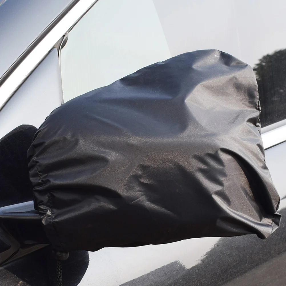 

4 Pcs 33x27CM Universal Auto Side Mirror Covers Car Rear View Back Mirror Protector Mirror Sleeve for Ordinary
