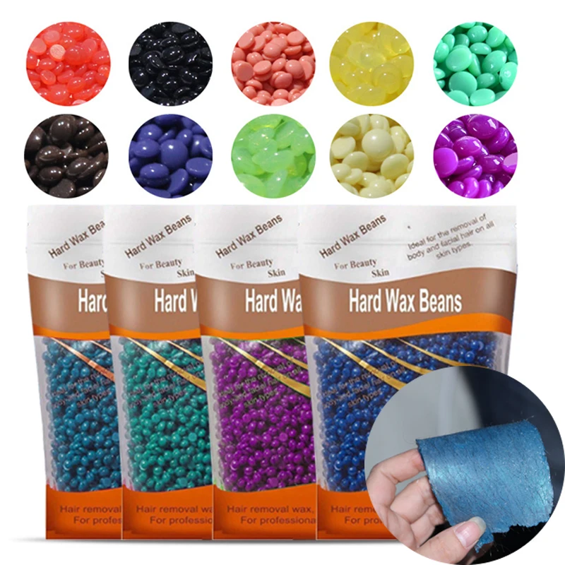 

Воск в гранулах унисекс для удаления волос на лице и ногах