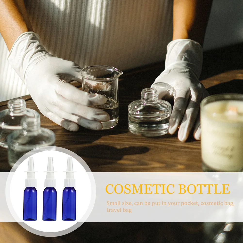 6 шт. круглая бутылка на плечо с назальным спреем безопасные бутылки можно