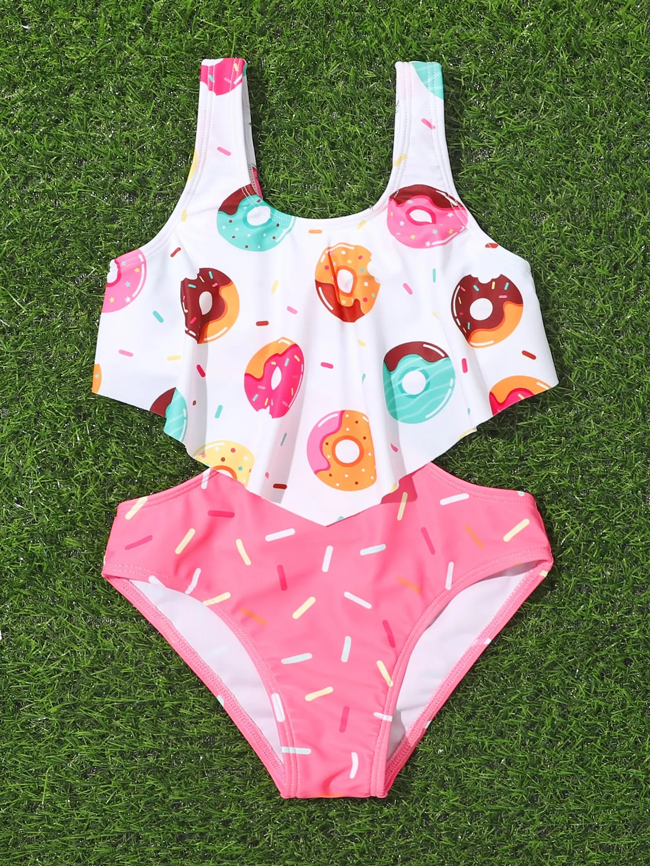

Toddler Baby Girl Unicorn Bikini Kid Girl Bathing Suits Beach Summer Children Clothing Swimming Wearing Ruffled Sleeves Swimsuit