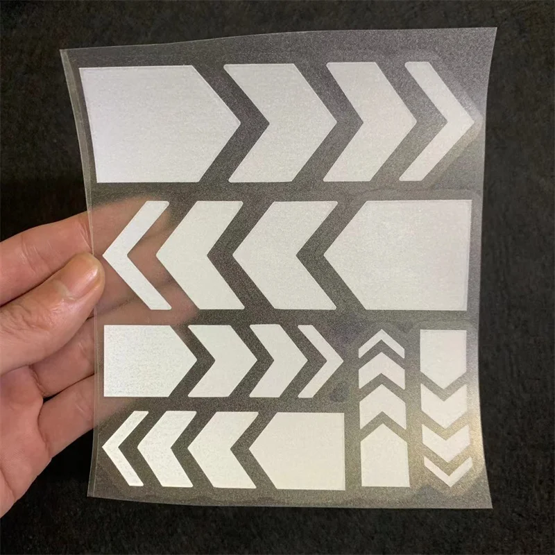 

6 шт., светоотражающие водонепроницаемые наклейки на мотоцикл