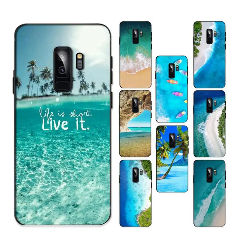 

RuiCaiCa Summer Beach Sea Phone Case For Samsung Galaxy S 20lite S21 S21ULTRA s20 s20plus for samsung S 21plus 20UlTRA capa