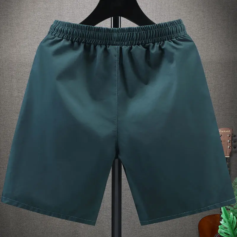 

Цветные быстросохнущие шорты с лазерным рисунком, мужская повседневная верхняя одежда, летняя Модная брендовая свободная пятиточечная спо...